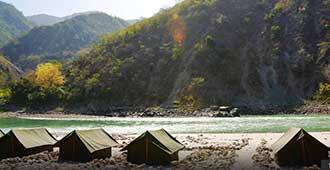 High Bank Pigeon Cottage Camp, Rishikesh 1